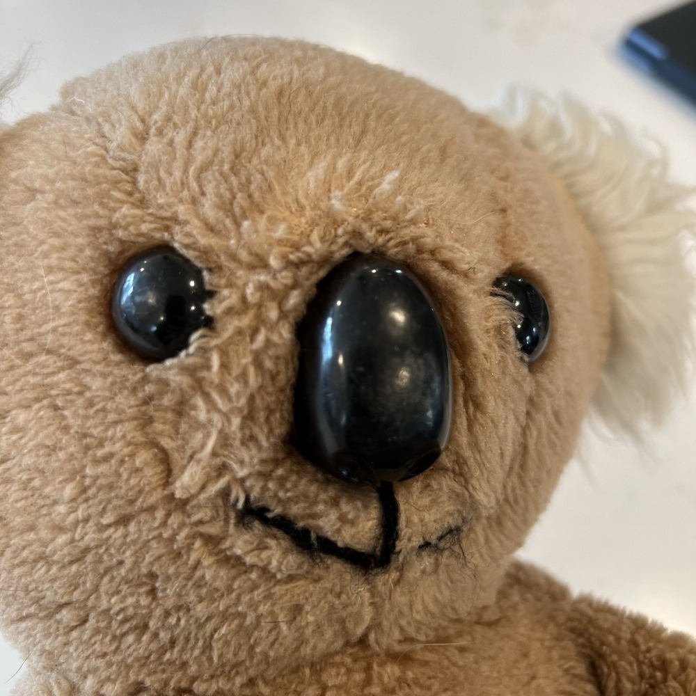 Vintage‎ Koala Bear Plush Brown Stuffed Animal Teddy Bear 11" - Picture 10 of 16